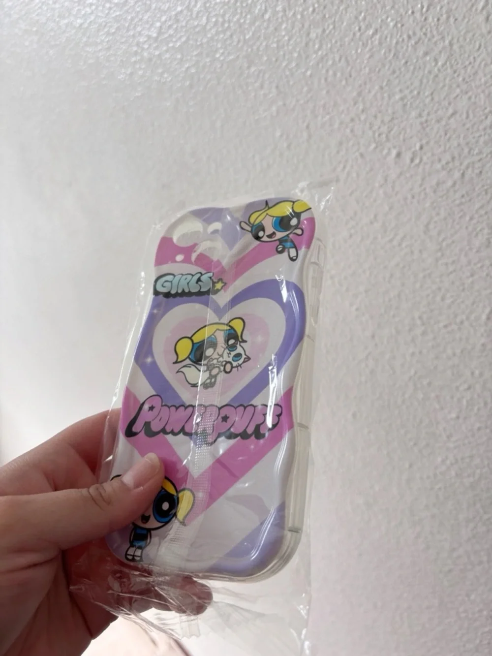 NWT Cute Pink Powerpuff Girls Bubbles Phone Case For Apple iPhone 15 Plus